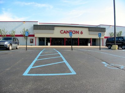 Canton Cinema 6 - VIEW FROM THE PARKING LOT